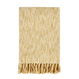 TC Sharma Yellow Throw 50x70 by Classic Home at Eve Furniture