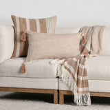 TC Sherry Hazel/Natural Throw 50x70 by Classic Home at Eve Furniture