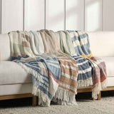 TC Sherry Hazel/Natural Throw 50x70 by Classic Home at Eve Furniture