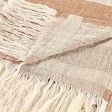 TC Sherry Hazel/Natural Throw 50x70 by Classic Home at Eve Furniture