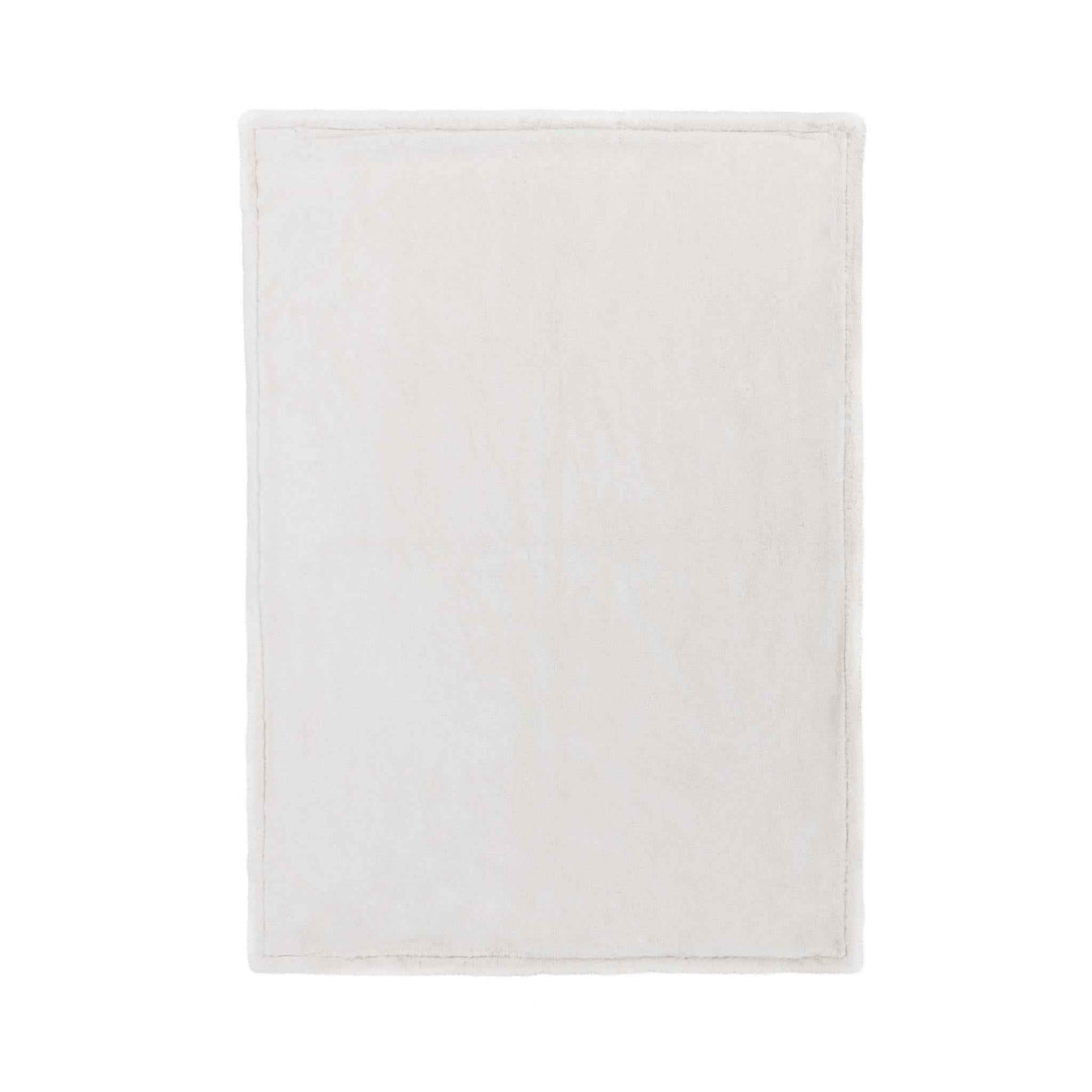 TC Taiga Ivory Faux Fur Throw 50x70 by Classic Home at Eve Furniture