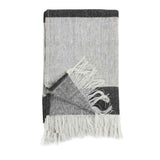 TC Talara Natural/Charcoal Throw 50x70 by Classic Home at Eve Furniture