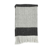 TC Talara Natural/Charcoal Throw 50x70 by Classic Home at Eve Furniture