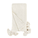 TC Veda Ivory 50x70 Throw by Classic Home at Eve Furniture