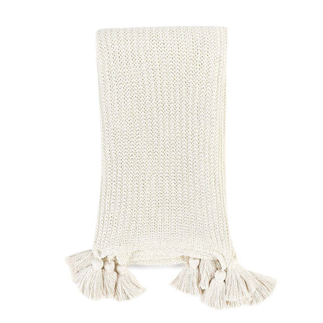 TC Veda Ivory 50x70 Throw by Classic Home at Eve Furniture