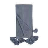 TC Veda Sea Fog Blue 50x70 Throw by Classic Home at Eve Furniture