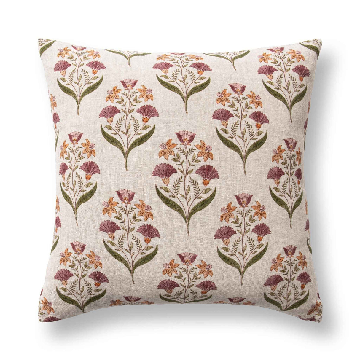 TD Bluffs Olive Green Multi 22x22 Throw Pillow (Set of 2) by Classic Home at Eve Furniture
