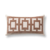 TD Corbin Frothed Brown 14x26 Throw Pillow (Set of 2) by Classic Home at Eve Furniture