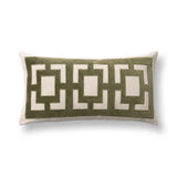 TD Corbin Olive Green 14x26 Throw Pillow (Set of 2) by Classic Home at Eve Furniture