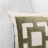 TD Corbin Olive Green 14x26 Throw Pillow (Set of 2) by Classic Home at Eve Furniture