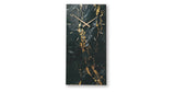 Teague Black/Gold Finish Wall Clock by Ashley at Eve Furniture