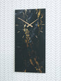 Teague Black/Gold Finish Wall Clock by ASHLEY FURNITURE at Eve Furniture