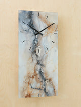 Teague Brown/Gray/Ivory Wall Clock by ASHLEY FURNITURE at Eve Furniture