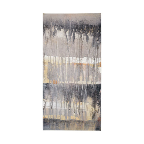 Tectonic I by Albena Hristova a Hand Embellished Textured Canvas by Mercana at Eve Furniture