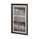 Tectonic I by Albena Hristova a Hand Embellished Textured Framed Art Print Matted under Glass by Mercana at Eve Furniture