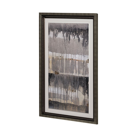 Tectonic I by Albena Hristova a Hand Embellished Textured Framed Art Print Matted under Glass by Mercana at Eve Furniture