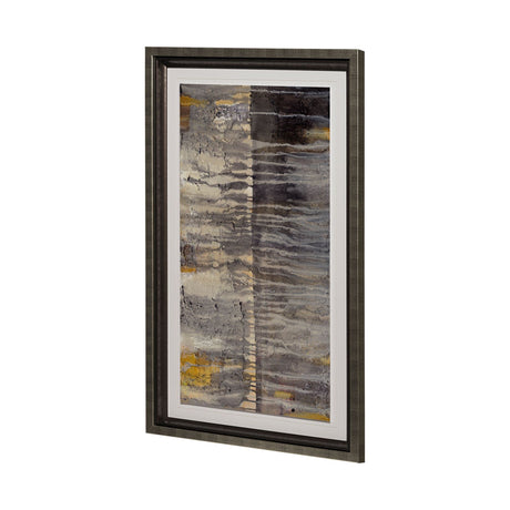 Tectonic II by Albena Hristova a Hand Embellished Textured Framed Art Print Matted under Glass by Mercana at Eve Furniture