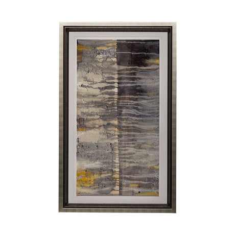 Tectonic II by Albena Hristova a Hand Embellished Textured Framed Art Print Matted under Glass by Mercana at Eve Furniture