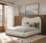 Teddy Beige King Bed
