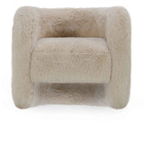 Teddy Beige Plush Accent Chair by Classic Home at Eve Furniture
