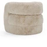 Teddy Beige Plush Accent Chair by Classic Home at Eve Furniture