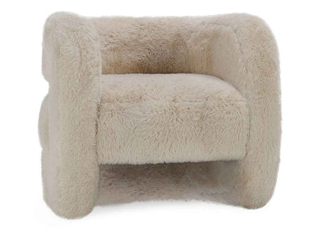 Teddy Beige Plush Accent Chair by Classic Home at Eve Furniture