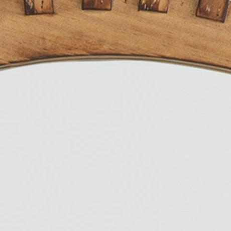 Tedwell Brown Accent Mirror by Ashley at Eve Furniture