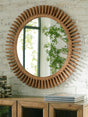 Tedwell Brown Accent Mirror by ASHLEY FURNITURE at Eve Furniture