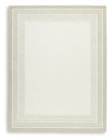 Teelgan Ivory/Tan Extra Large Rug by ASHLEY FURNITURE at Eve Furniture