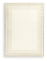 Teelgan Ivory/Tan Extra Large Rug by ASHLEY FURNITURE at Eve Furniture