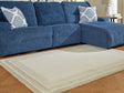 Teelgan Ivory/Tan Medium Rug by Ashley at Eve Furniture
