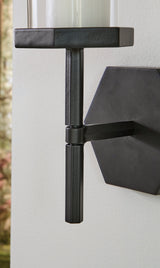 Teelston Gunmetal Finish Wall Sconce