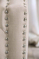 Tegan Beige Stationary Sofa & Loveseat by Furniture of America at Eve Furniture