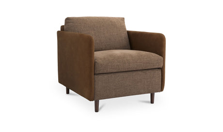 Teller Accent Chair Brown by Moe's Home at Eve Furniture