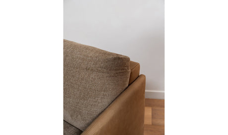 Teller Accent Chair Brown by Moe's Home at Eve Furniture