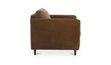 Teller Accent Chair Brown by Moe's Home at Eve Furniture