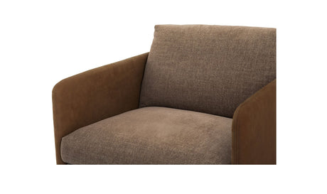 Teller Accent Chair Brown by Moe's Home at Eve Furniture