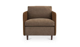 Teller Accent Chair Brown by Moe's Home at Eve Furniture