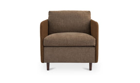 Teller Accent Chair Brown by Moe's Home at Eve Furniture
