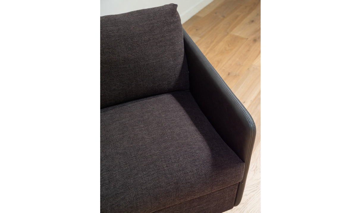Teller Accent Chair Warm Black by Moe's Home at Eve Furniture