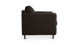 Teller Accent Chair Warm Black by Moe's Home at Eve Furniture