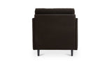 Teller Accent Chair Warm Black by Moe's Home at Eve Furniture