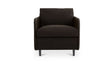 Teller Accent Chair Warm Black by Moe's Home at Eve Furniture