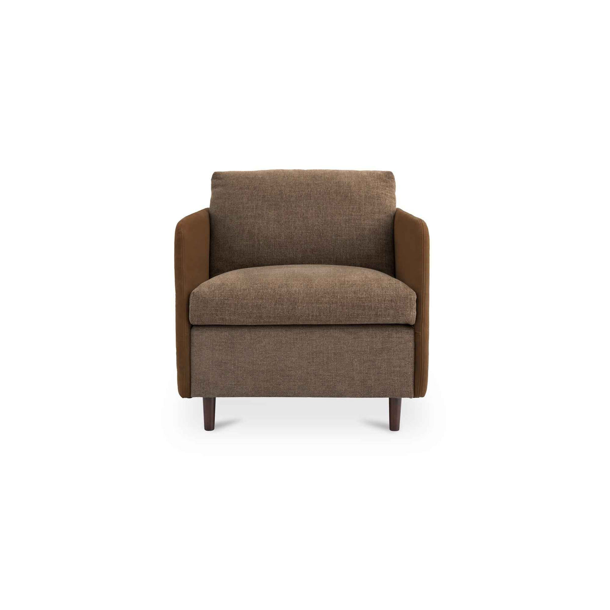 Teller Brown Accent Chair by Moe's Home at Eve Furniture