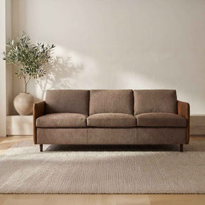 Teller Brown Sofa by Moe's Home at Eve Furniture