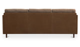 Teller Sofa Brown by Moe's Home at Eve Furniture