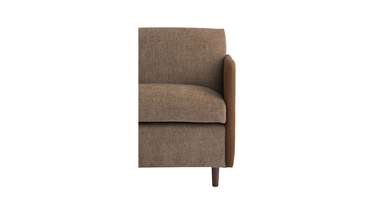 Teller Sofa Brown by Moe's Home at Eve Furniture