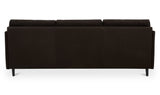 Teller Sofa Warm Black by Moe's Home at Eve Furniture