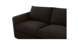 Teller Sofa Warm Black by Moe's Home at Eve Furniture