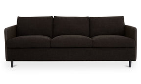 Teller Sofa Warm Black by Moe's Home at Eve Furniture